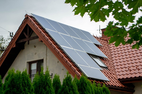 Panneaux solaires maison